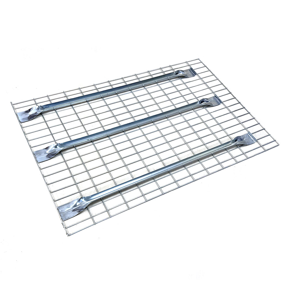 Expanded metal clip steel mesh decking for racking